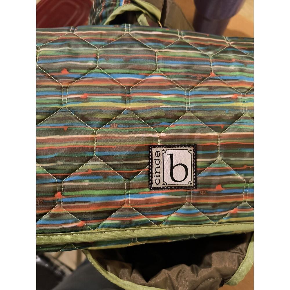 Cinda B Baby Bag W/Changing Pad, Belize Brown (Discontinued)